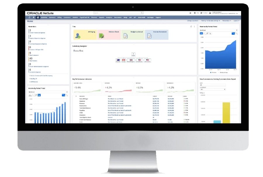 Landing de Netsoft ERP para agendar un diagnóstico operativo con Oracle NetSuite